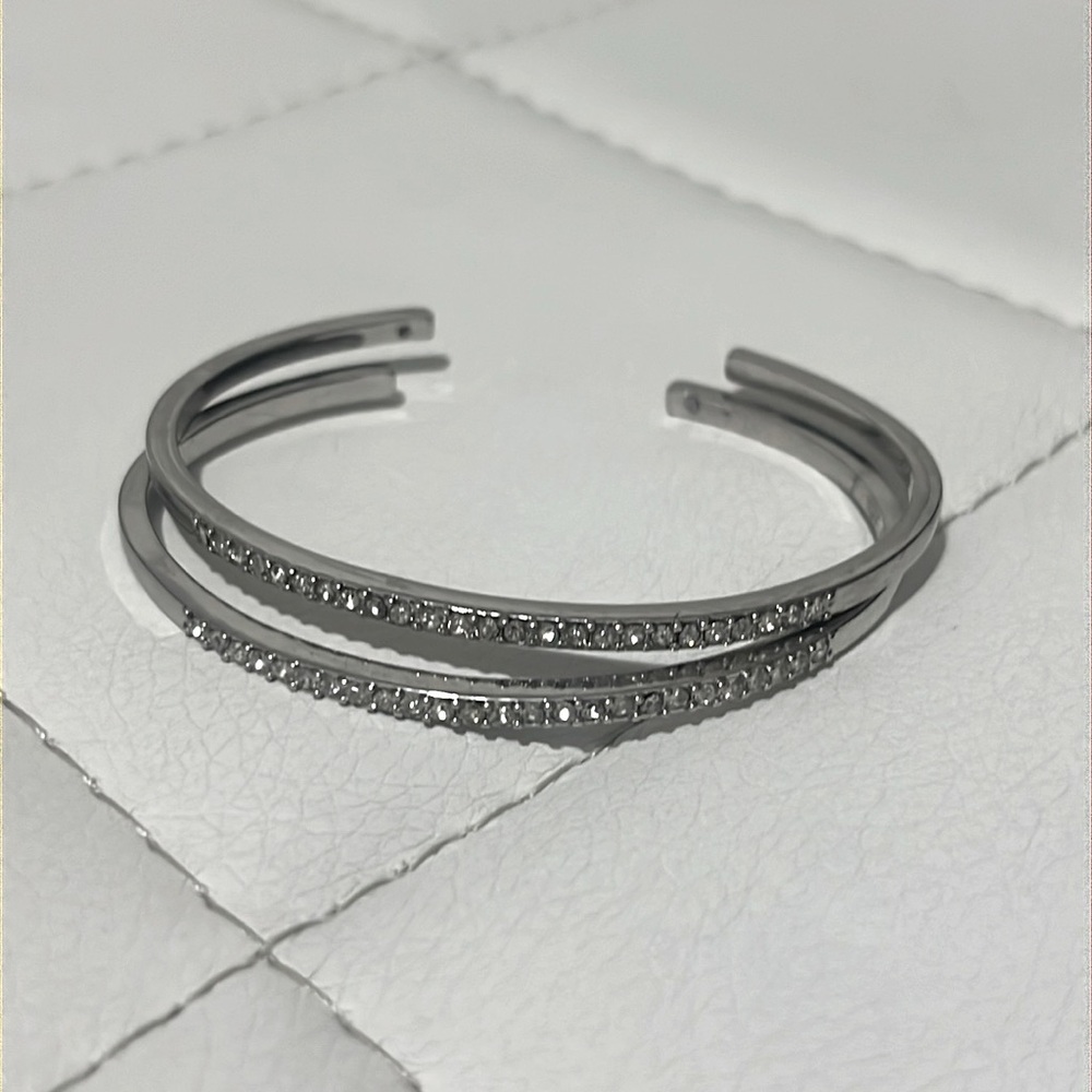 Kate spade diamond open adjustable bangle